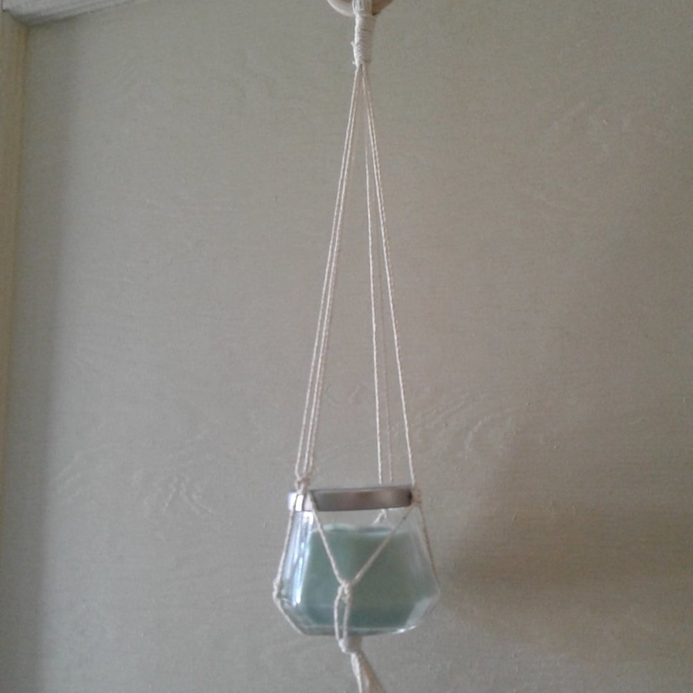 4/$28 Adorable cotton plant/candle holder - Picture 8 of 8